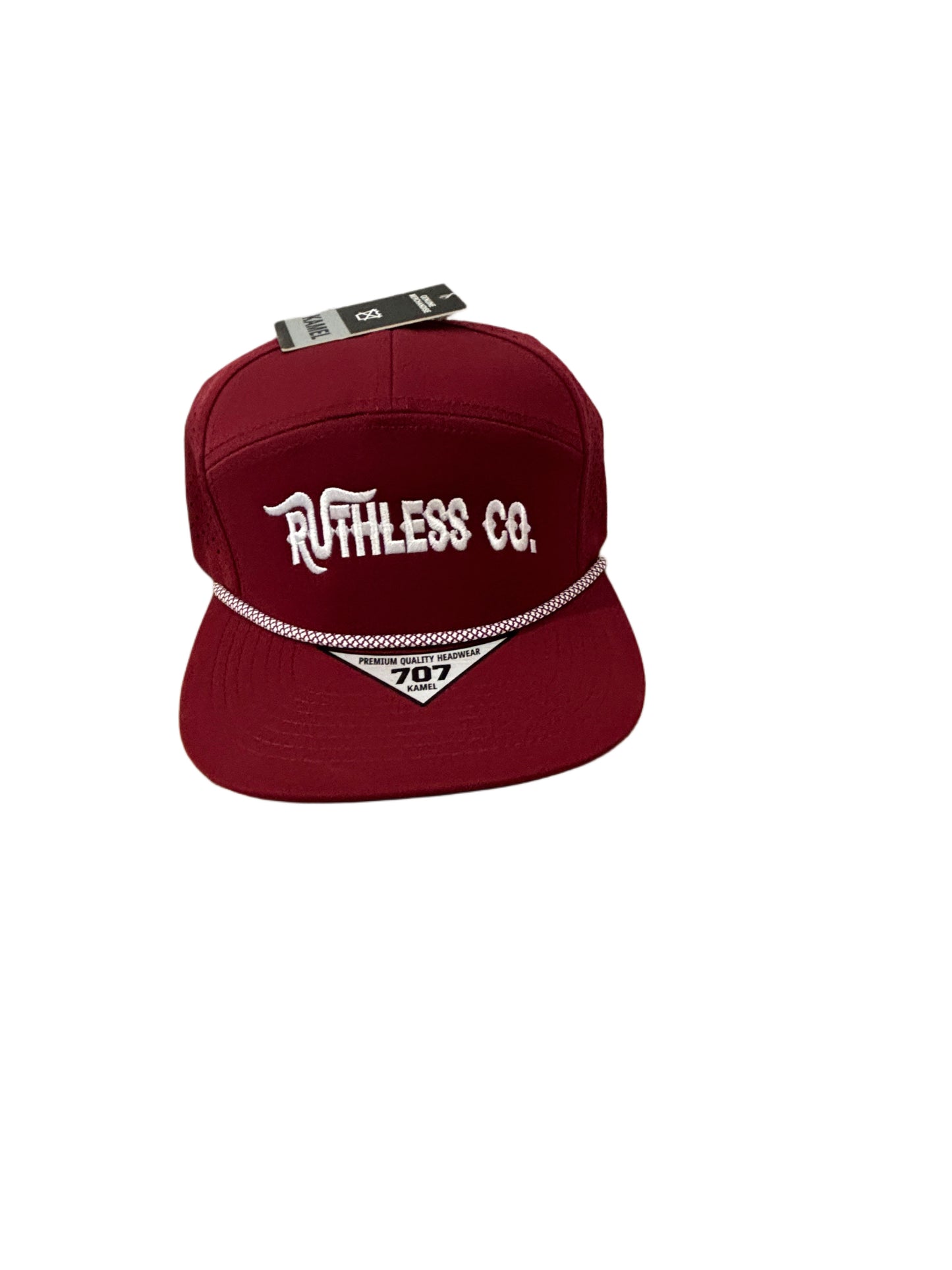 Maroon Large embroidered Logo