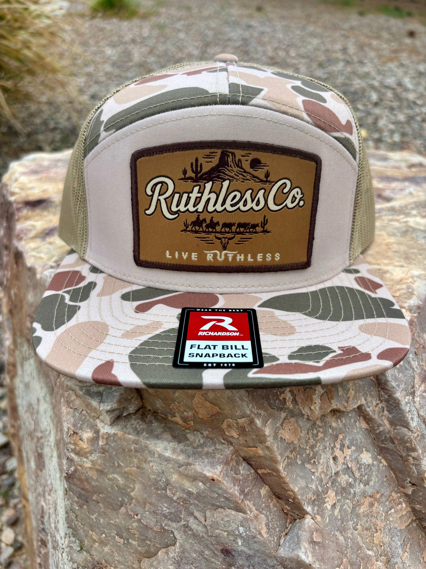 Desert Cowboy Patch- Harvest Duck Sandstone