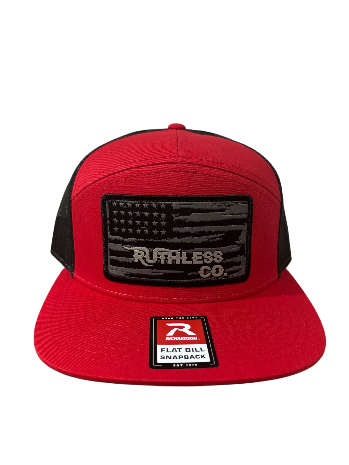 Red Flag Patch Hat