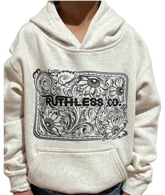 Youth floral hoodie