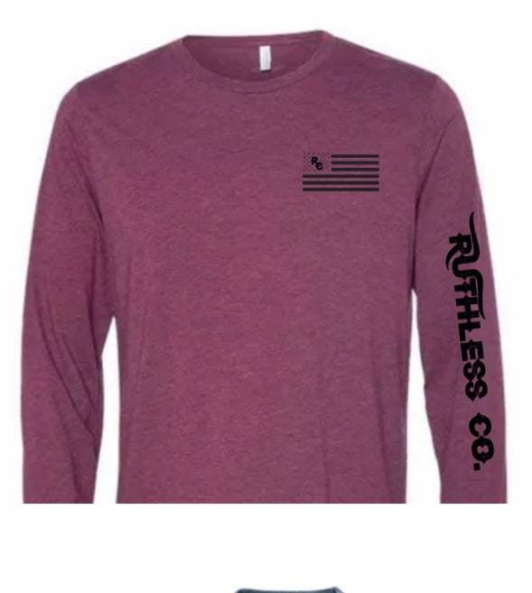 Long sleeve Ruthless Co. shirt